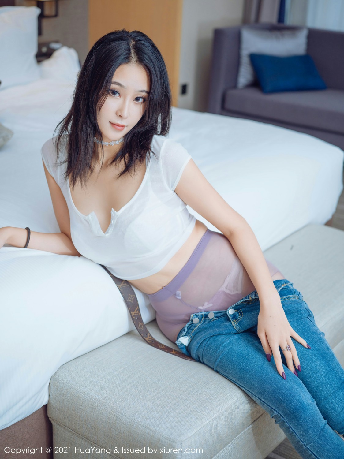 [HuaYang花漾写真] 2021.05.20 VOL.405 蓝夏Akasha